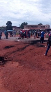 Auchi Poly Students Stage Protest